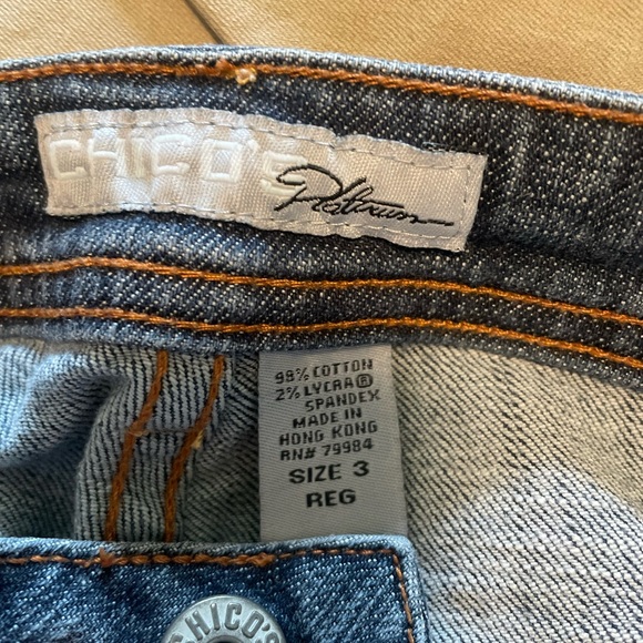 Chicos platinum jeans 3 - Picture 2 of 5